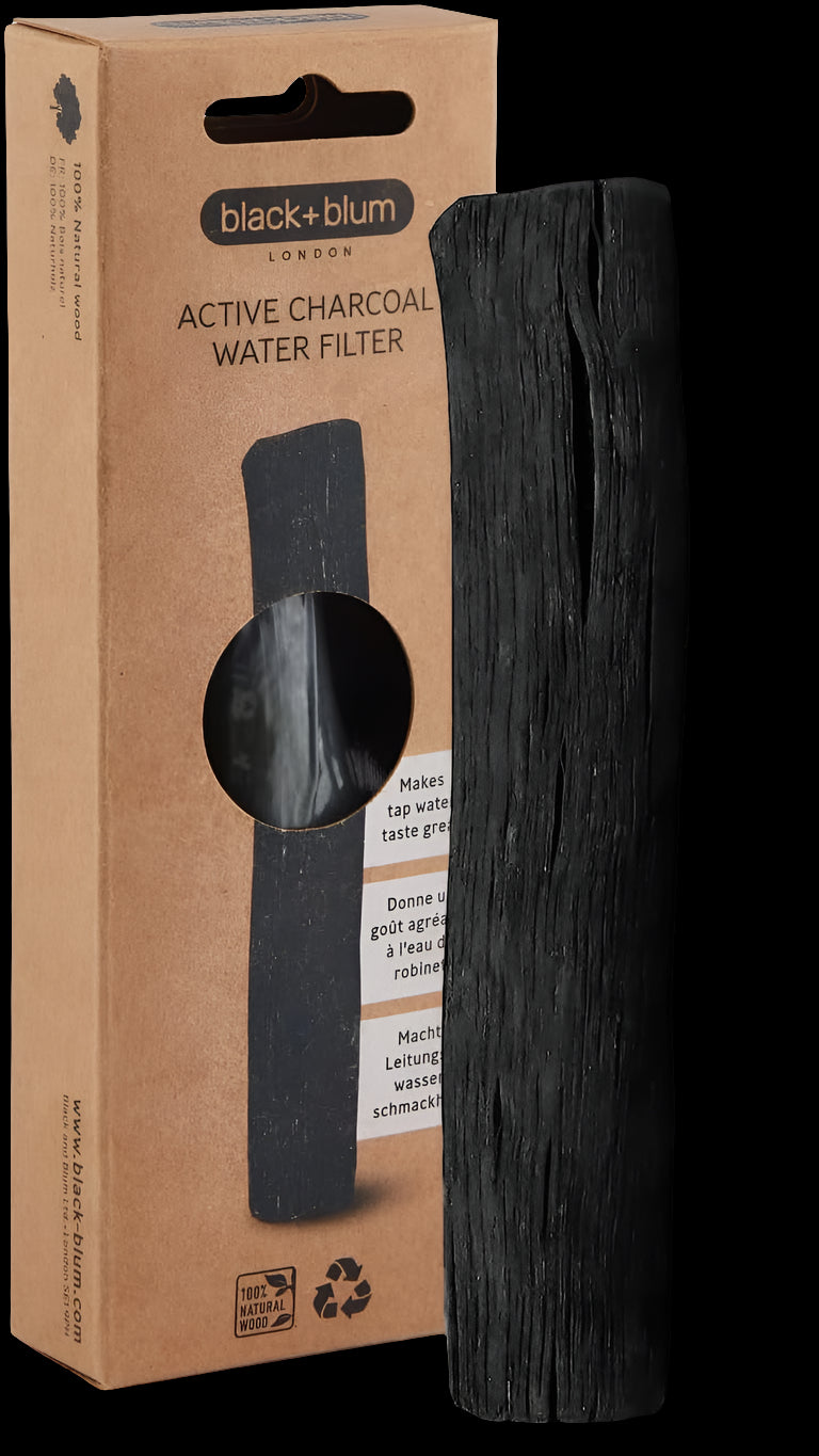 Filtro al carbone attivo naturale – purifica l’acqua senza plastica, 50 grammi